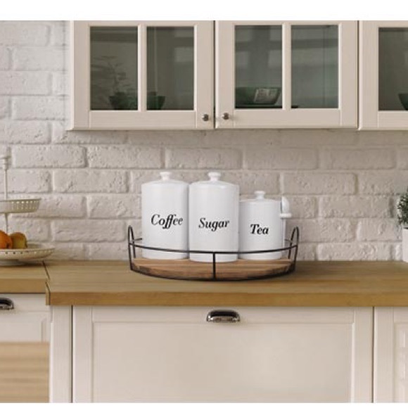 Crofton Kitchen Crofton Ceramic Tea Canister With Ceramic Spoon Aldi Poshmark